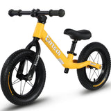 Birtech 12" Balance Bike Nylon Frame Yellow
