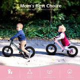 Birtech 12" Balance Bike Nylon Frame Pink