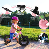 Birtech 12" Balance Bike Nylon Frame Pink