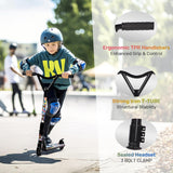 Hyeed Stunt Scooter Graffiti Blue Yellow