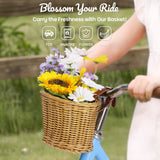 14 Inch Kids Balance Bike with Removable Basket Blue