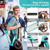 Hyeed Kick Scooter with Disc Brakes Lake Bule