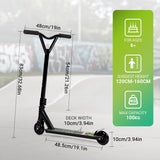 Hyeed Stunt Scooter Graffiti Square