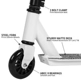 Hyeed Stunt Scooter White