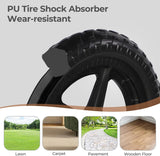 Birtech 12" Kids Balance Bike with Nylon Frame Black