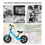 Birtech 12 inch Kids Balance Bike Blue