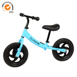 12" Balance Bike with Carbon Steel Frame Blue