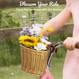 14 Inch Kids Balance Bike with Removable Basket Pink