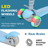 Hyeed 5-in-1 Kids Scooter Blue