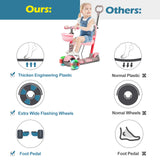 Hyeed 5-in-1 Kids Scooter Pink