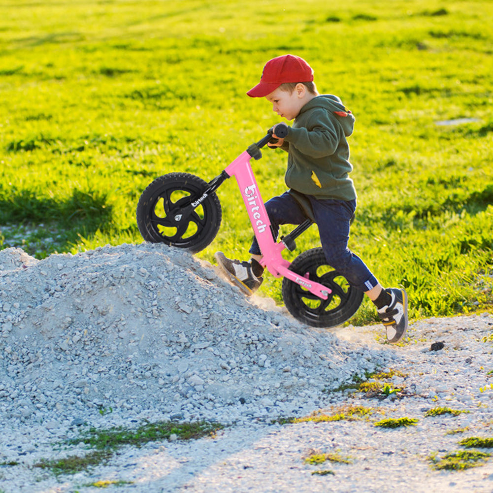 Birtech 12 inch  Kids Balance Bike Pink