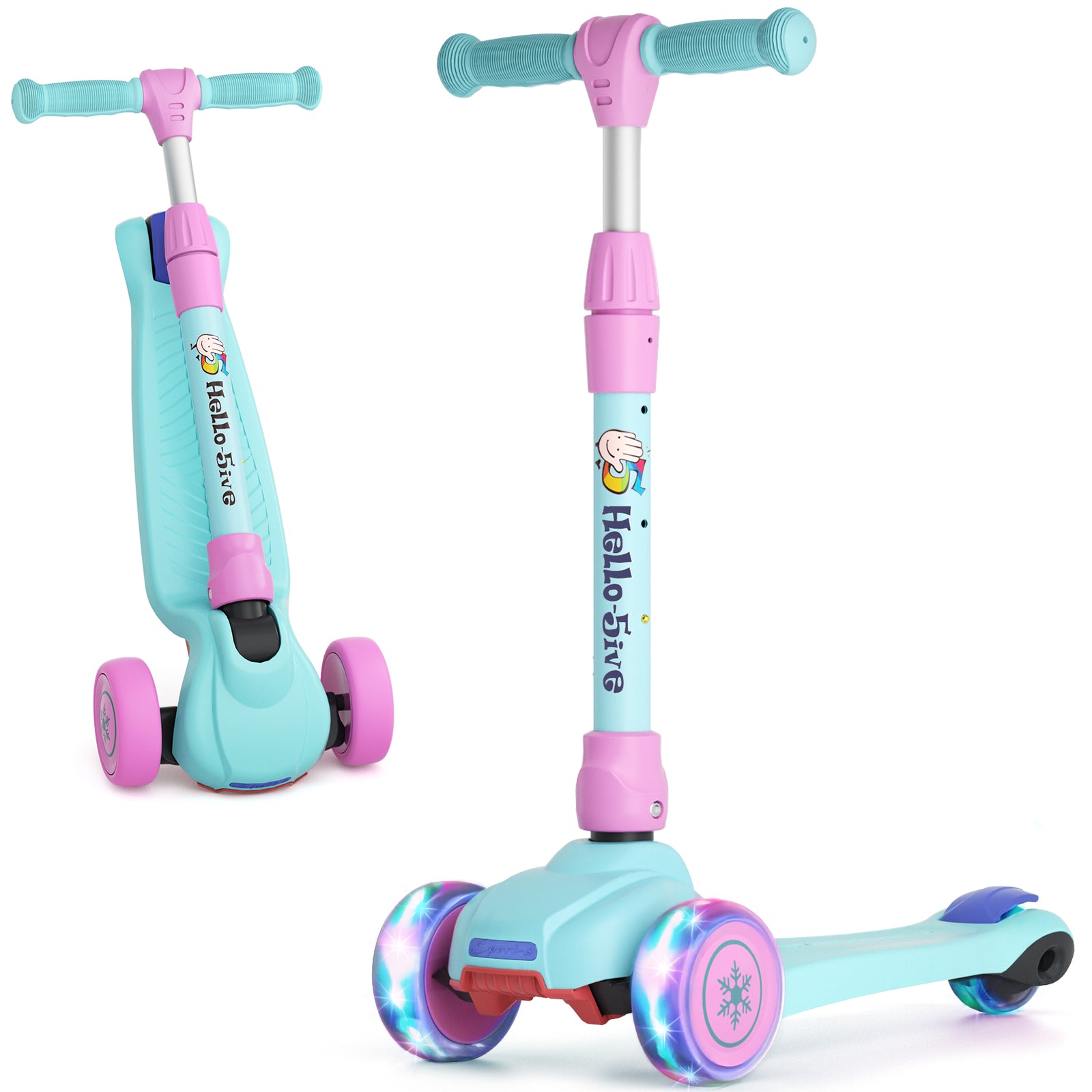 Hyeed 3 Wheel Kids Scooter Age 2-6