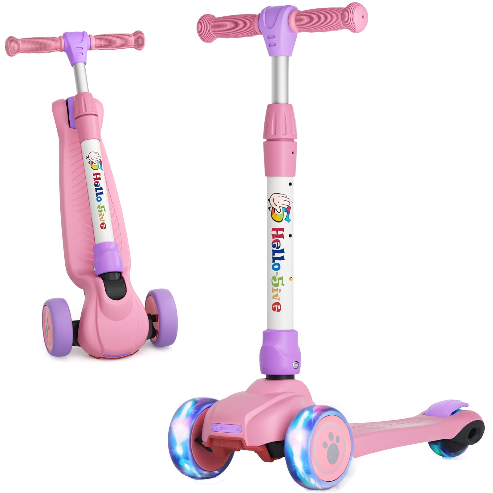 Hyeed 3 Wheel Kids Scooter Age 2-6