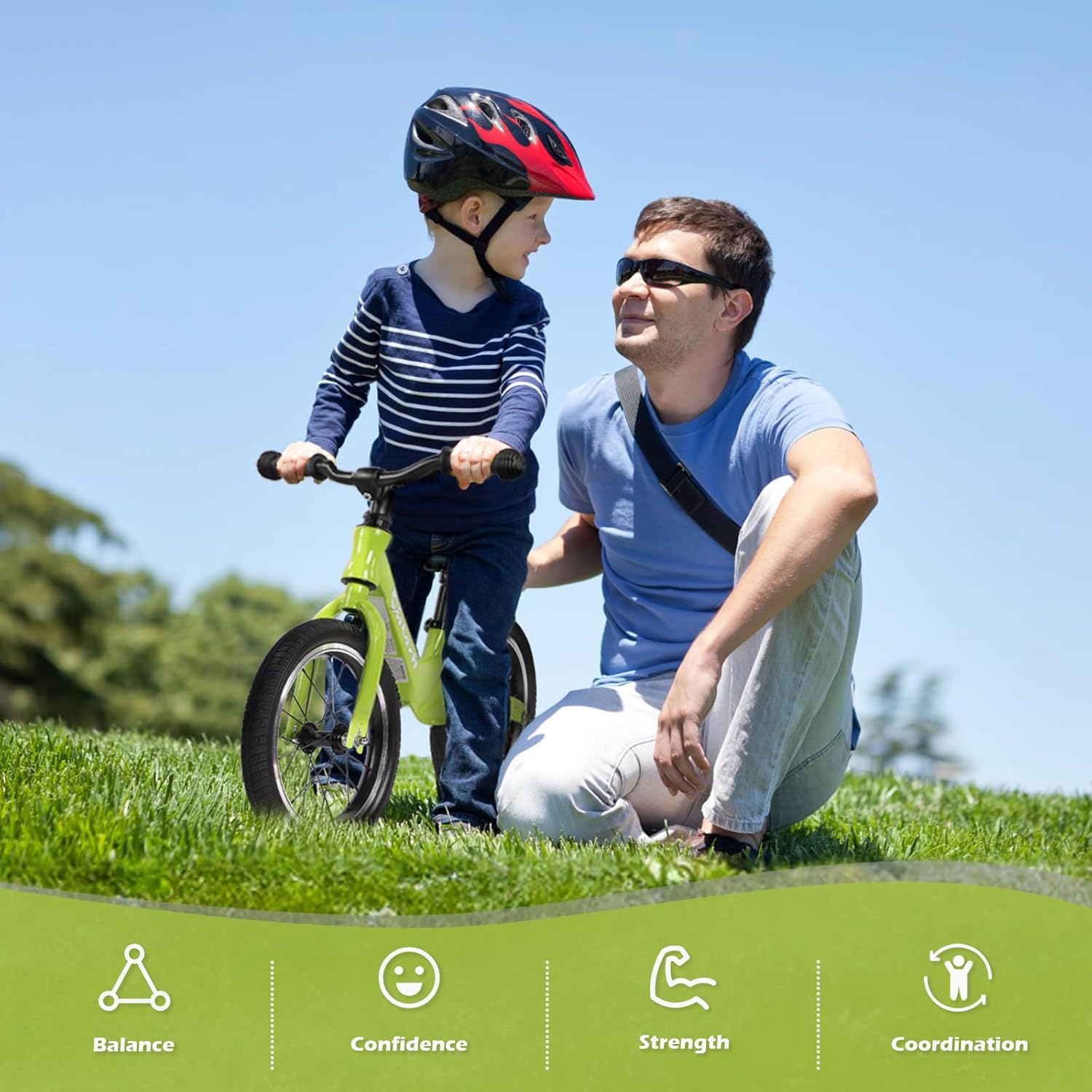14'' Balance Bike Magnesium Alloy Frame with PU Tires