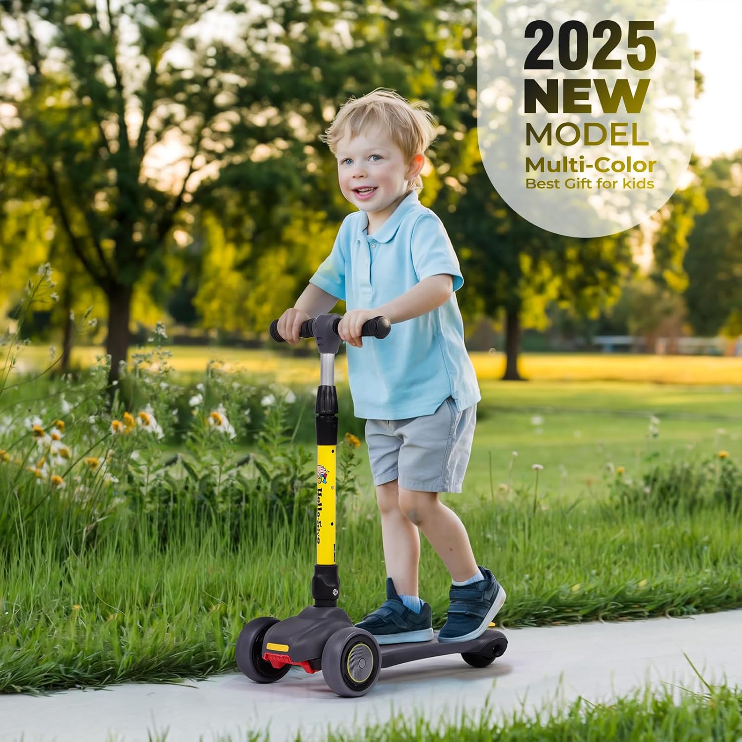 Hyeed 3 Wheel Kids Scooter Age 2-6