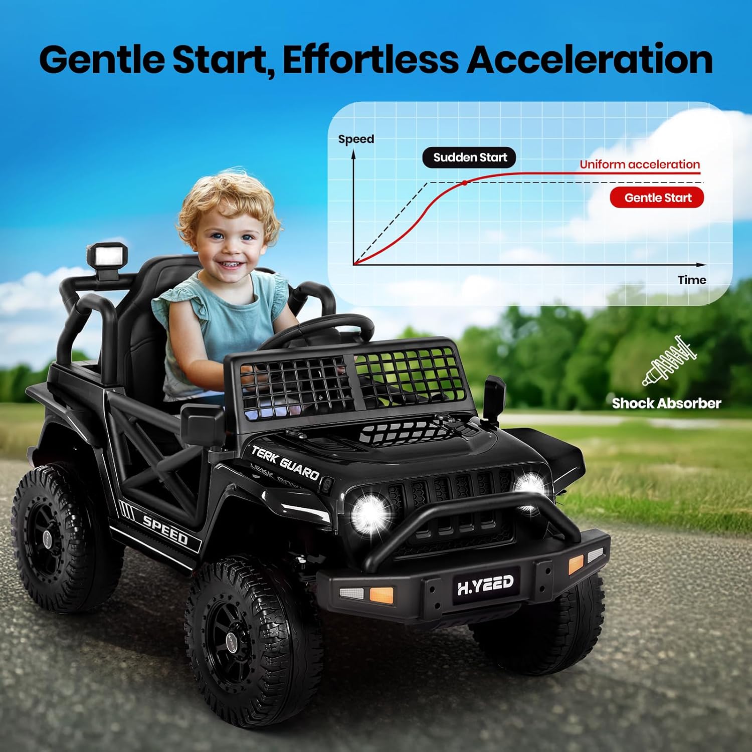 12V Kids Electric Ride-On Truck with Remote Control