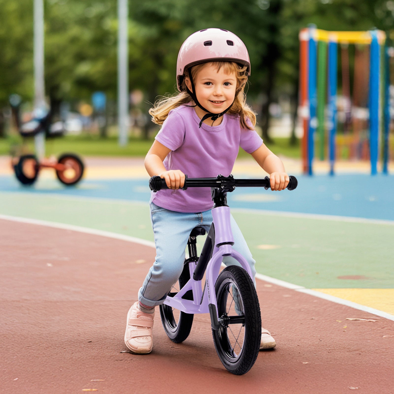12''  Balance Bike Lightweight Magnesium Alloy Frame with PU Tires