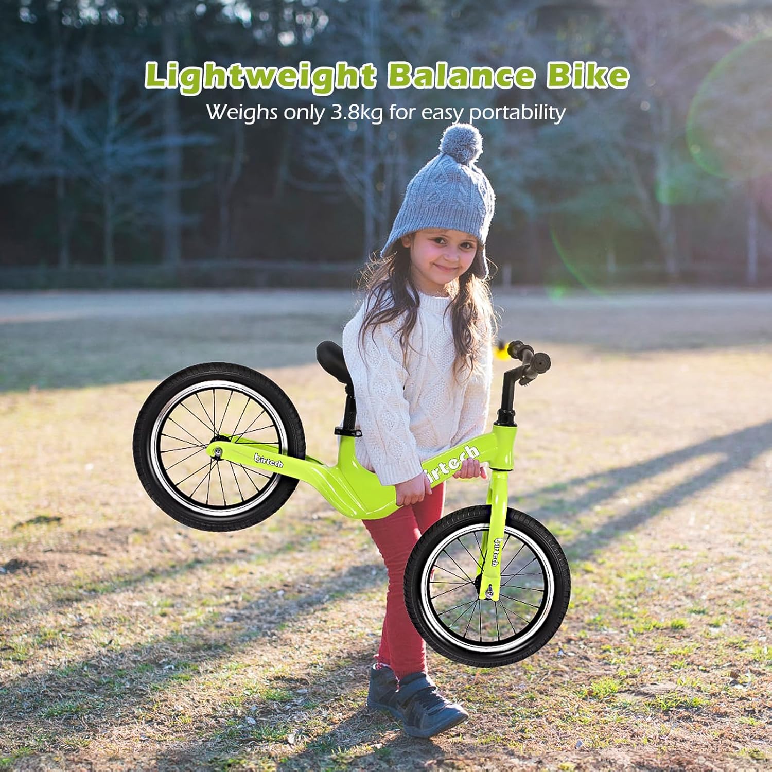 14'' Balance Bike Magnesium Alloy Frame with PU Tires