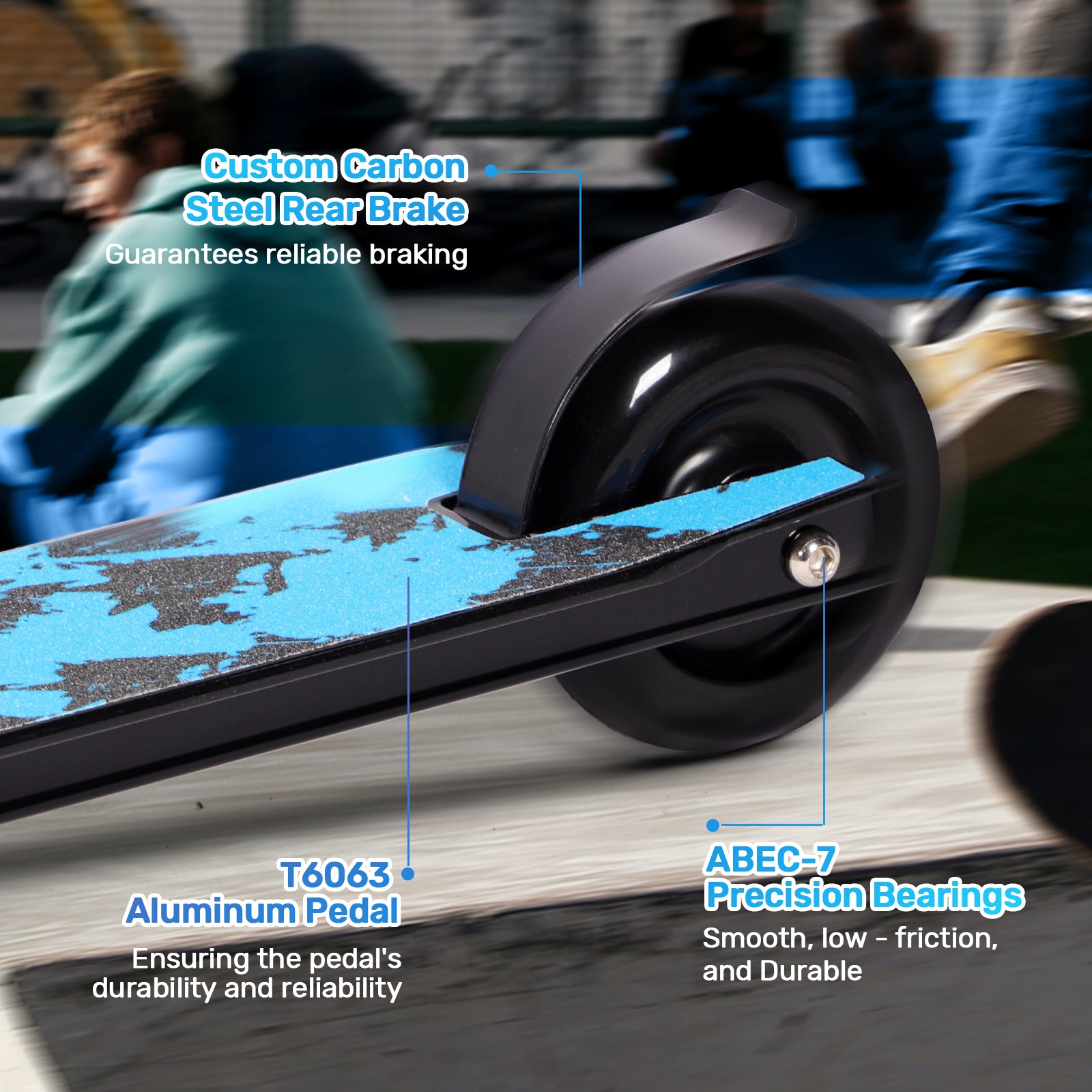 Hyeed Stunt Scooter Blue