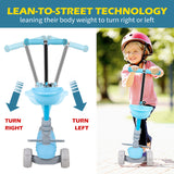 Hyeed 5-in-1 Kids Scooter Blue