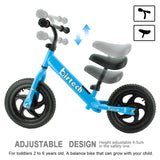 Birtech 12 inch Kids Balance Bike Blue